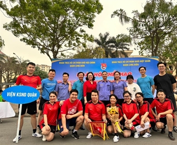 Ngày hội thể thao thanh niên khối nội chính, hiệp quản quận Long Biên